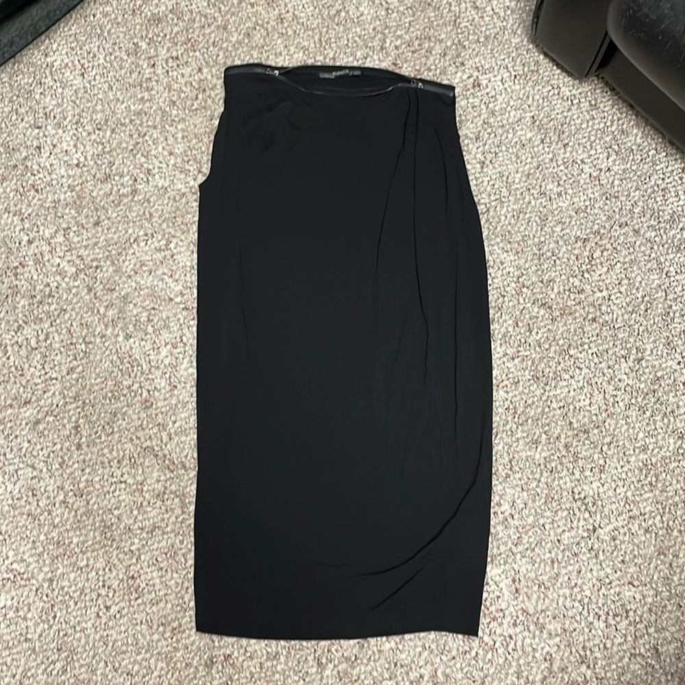 All saints zip neck dress